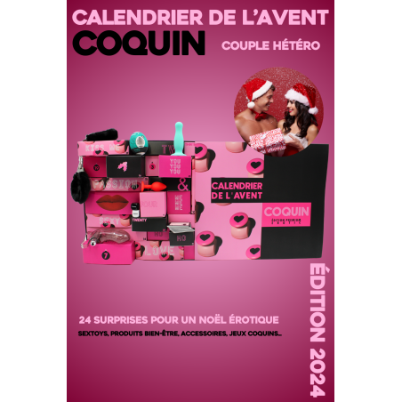 Calendrier de l'avent 2024 - ÉDITION COUPLE HÉTÉRO