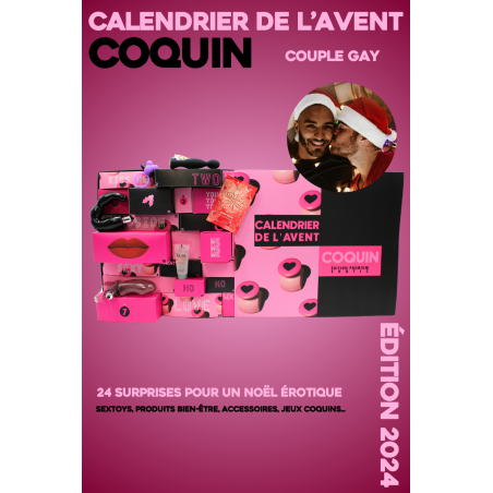 Calendrier de l'avent 2024 - ÉDITION COUPLE GAY