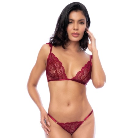 Ensemble 2 pièces couleur framboise - MAL8876ROSW